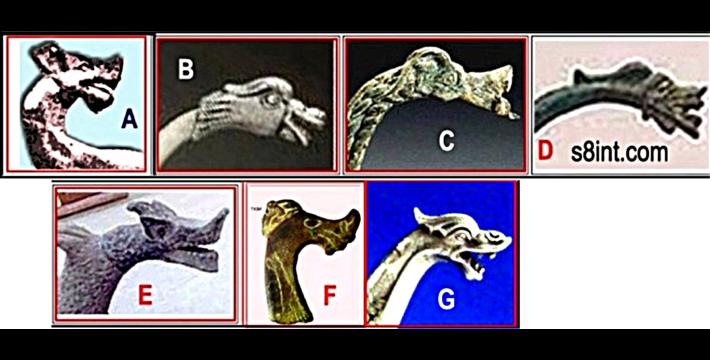 Across Time And Across far-Flung Cultures, Ancient  Artists Keep Depicting the Same Dragon/Sauropod with Similar Morphological Characteristics