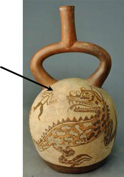 Your Daily Dinosaur: Moche Culture Man Loses Head to Dinosaur—You Keep Yours—Man and Dinosaurs Co-Existed