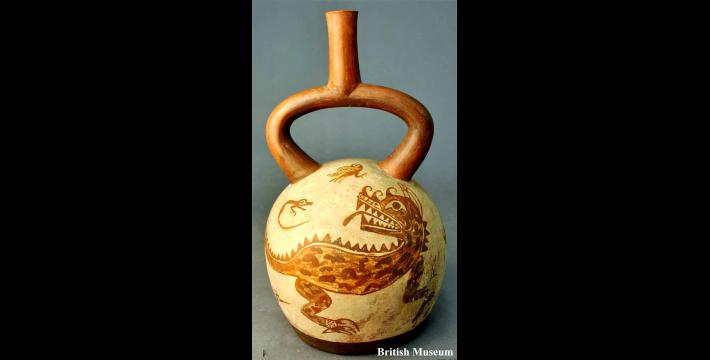 Your Daily Dinosaur: Moche Culture Man Loses Head to Dinosaur&mdash;You Keep Yours&mdash;Man and Dinosaurs Co-Existed