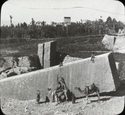 The Biggest Cut Stone Block in the World Possibly Ever was Quarried Thousands of Years Ago at Baalbek, Lebanon