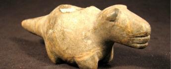 Penn Museum Sculptured Artifact is Brachytrachelopan