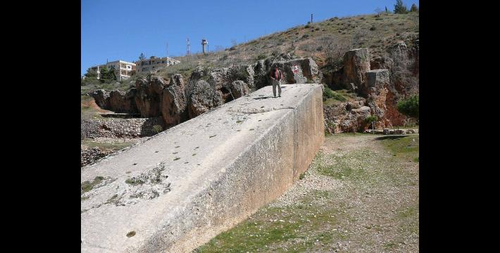 The Biggest Cut Stone Block in the World Possibly Ever was Quarried Thousands of Years Ago at Baalbek, Lebanon
